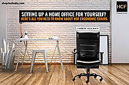 Setting up a home office for yourself? Here's all you need to know about HOF ergonomic chairs | HOF India