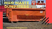 Hire the best service of dumpster rental in McDonough by Mandm waste Dumpster - Issuu