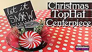 DIY Top Hat Christmas Centerpiece