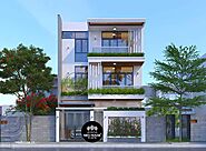Mẫu thiết kế nhà phố đẹp 3 tầng hiện đại 8x15m tại quận Tân Phú