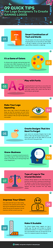 09 Quick Tips For Logo Designers To Create Gaming Logos
