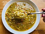 Crockpot Split Pea Soup - Print Recipe | Kathys Vegan Kitchen