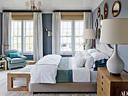 The style of platform bed