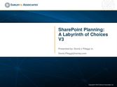 LavaCon.org Vote Deck 1: SharePoint Planning