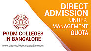 PGDM College in Bangalore