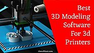 Best 3D Modeling Software for 3D Printers | Start Modeling