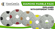 Use the diamond marble pads by Bonastre System