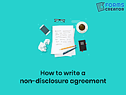 How to write a Non-Disclosure Agreement?