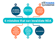 6 Mistakes that can Invalidate NDA - Forms Creator