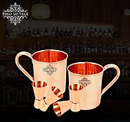Classic Copper Mugs For A Royal Touch