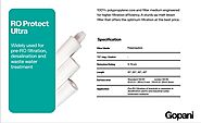 RO Protect Ultra: PP Spun Melt Bown filter cartridges manufacturer by Gopani