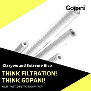 Clarywound Extreme Bico cartridge filter manufactured by Gopani