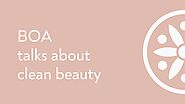 BOA Talks about Clean Beauty