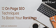 On page seo techniques