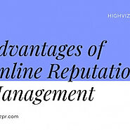 Advantages of Online Reputation Management | Visual.ly