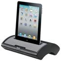 iHome iD55B Portable Stereo System with Sliding Cover for iPhone/iPad/iPod, - Black