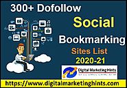 Best New 300+ High DA & PA Social Bookmarking Sites List for 2020-21