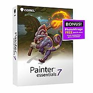 Corel | Painter Essentials 7 | Digital Art Suite | Amazon Exclusive includes FREE PhotoMirage Express valued at $49 [...