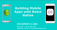 React Native App Development Agency San Francisco, California | Techwin Labs