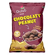 Buy Chocolate Covered Peanuts - Sweet, Honey Peanuts - Gulab Oils