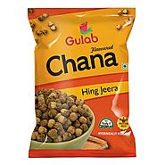 Website at https://shopgulab.com/gulab-flavoured-hing-jeera-chana-35-gm-pouch