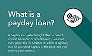 what is payday loans?