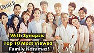 Top 10 Most Watched Family Kdramas with Million Views | Part 1 - Comedy, Romance, Drama, Thriller