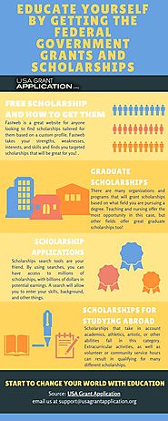 Educate Yourself by Getting the Federal Government Grants And Scholarships