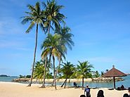 Relax at one of Sentosa’s beaches