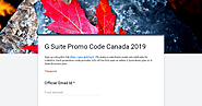 G Suite Business Promo Code Canada
