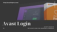 Avast Login to (my.avast.com) for Windows & Android