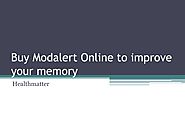 PPT - Buy Modalert Online to improve your memory PowerPoint Presentation - ID:9258241