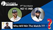 New Zealand vs India 1st Test Match Prediction| Todays Match Prediction| Who Will Win | IND vs NZ