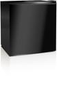 Midea HS-65L Compact Single Reversible Door Refrigerator with Freezer, 1.7 Cubic Feet, Black