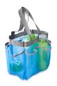 Honey-Can-Do SFT-01103 Quick Dry Shower Tote, 7-Pocket, Blue