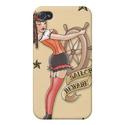 Paddy West Sailor Pinup Girl - iPhone Case