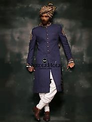 Awesome jamawar groom wedding and reception sherwani dress a flawless option for your big day!