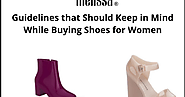 Guidelines that Should Keep in Mind While Buying Shoes for Women