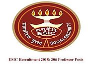 ESIC Recruitment 2019: Exam Date, Vacancy, Notification, Registration, Hall Ticket, Result