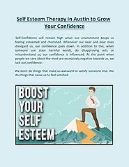 Self Esteem Therapy in Austin to Grow Your Confidence