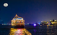 Dhow Cruise Creek Dinner Only 50 AED, Best Dhow In Dubai Creek