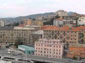 Arriving in Savona, Italy