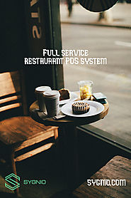 Full service restaurant POS system