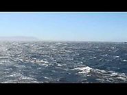 Sailing through Strait of Gibraltar on MV Discovery