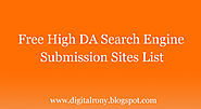 Top 30+ Free High DA Search Engine Submission Sites List in 2020 for SEO