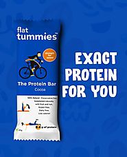 Protein Bar - Buy Pure Vegan Protein Bars Online for Meal Replacement – Flat Tummies