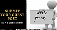 Write for us | Submit Your Guest Post!
