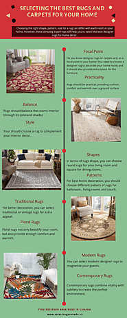 How to Select the Best Designer Rugs for Your Home?