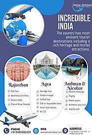 Domestic Tour Packages, Incredible India, JetsupHolidays