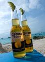 Corona with lime (more booze)